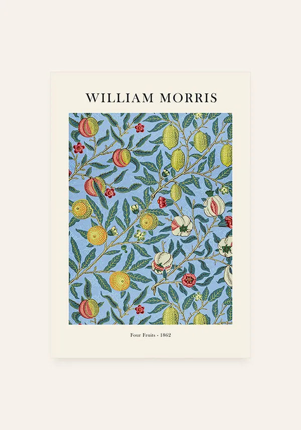 Quadro William Morris Four Fruits