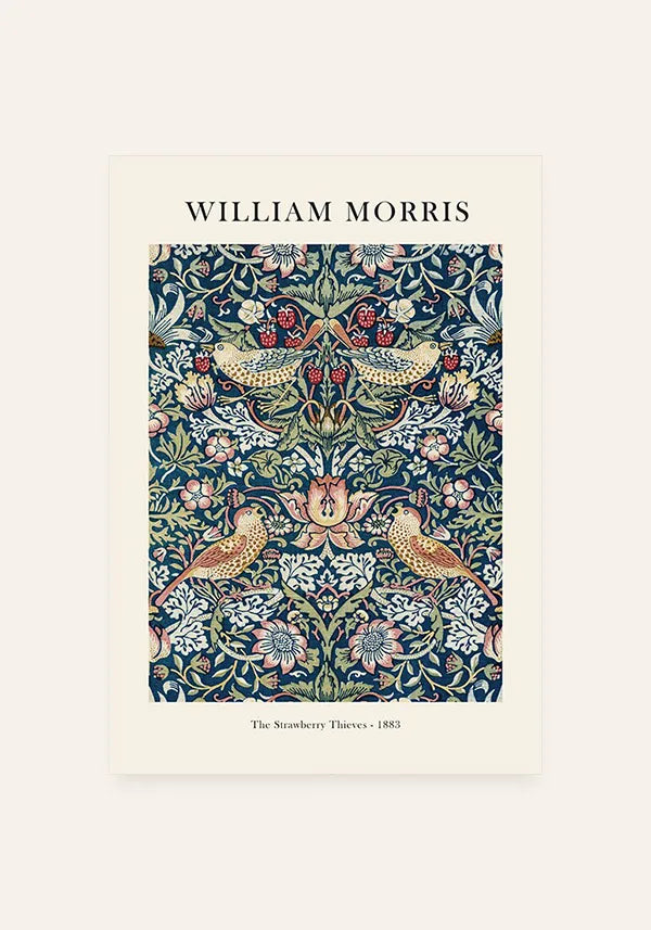 Quadro William Morris The Strawberry Thieves