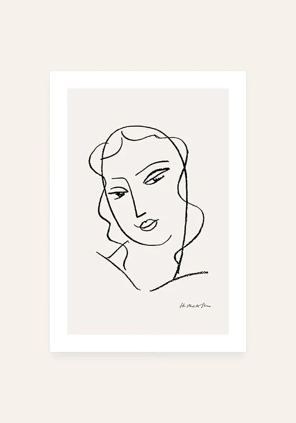 Quadro Matisse Coleção Traços VIII