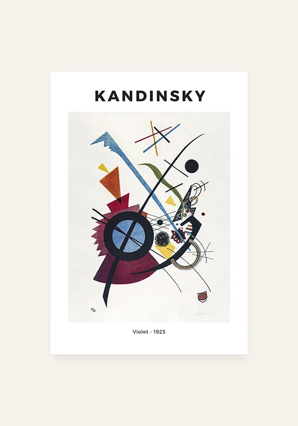 Quadro Kandinsky Violet