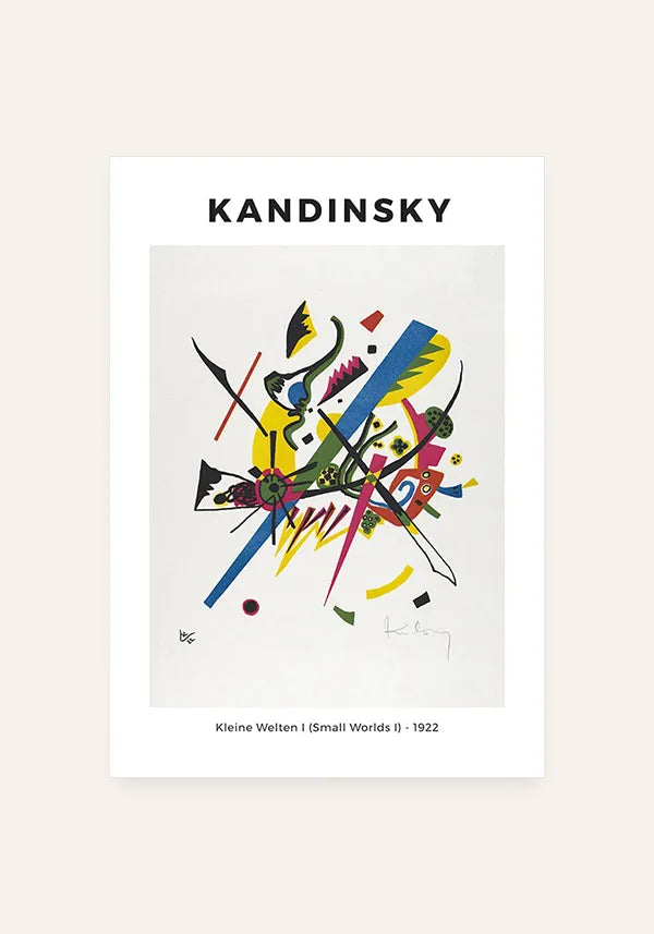 Quadro Kandinsky Small Worlds I