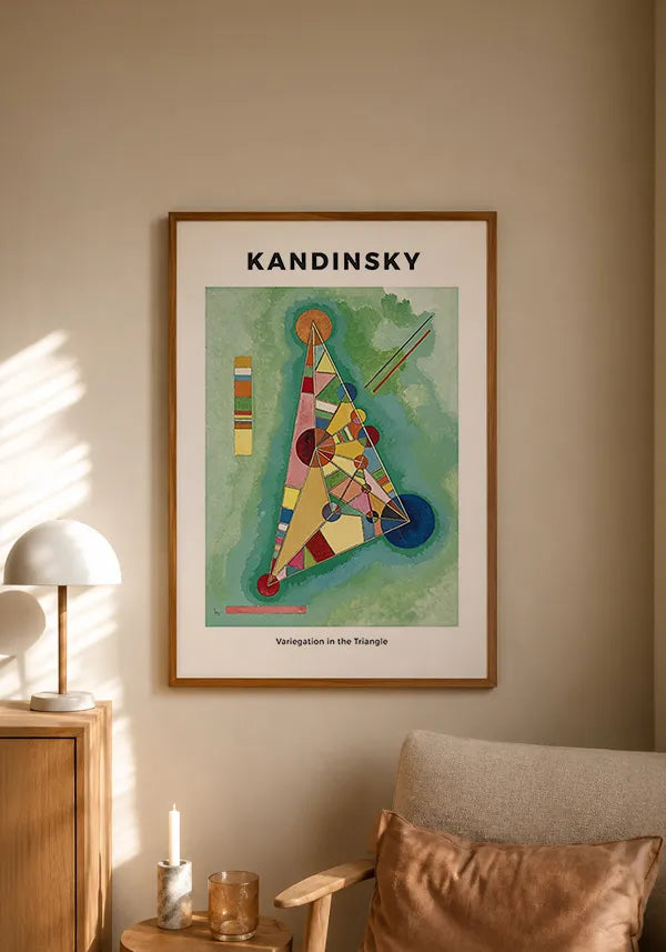 Quadro Kandinsky Variegation in The Triangle