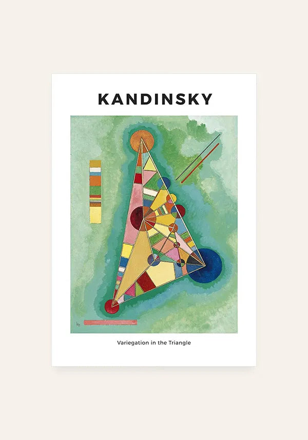 Quadro Kandinsky Variegation in The Triangle