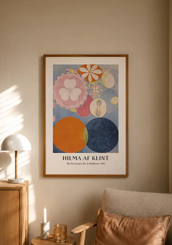 Quadro Hilma Af Klint The Ten Largest, No 2