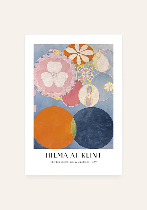 Quadro Hilma Af Klint The Ten Largest, No 2