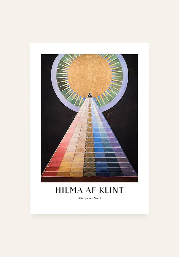 Quadro Hilma Af Klint Altarpiece