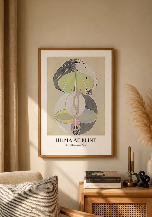 Quadro Hilma Af Klint Tree of Knowledge
