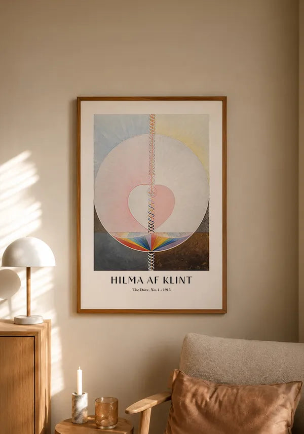 Quadro Hilma Af Klint The Dove, No 1
