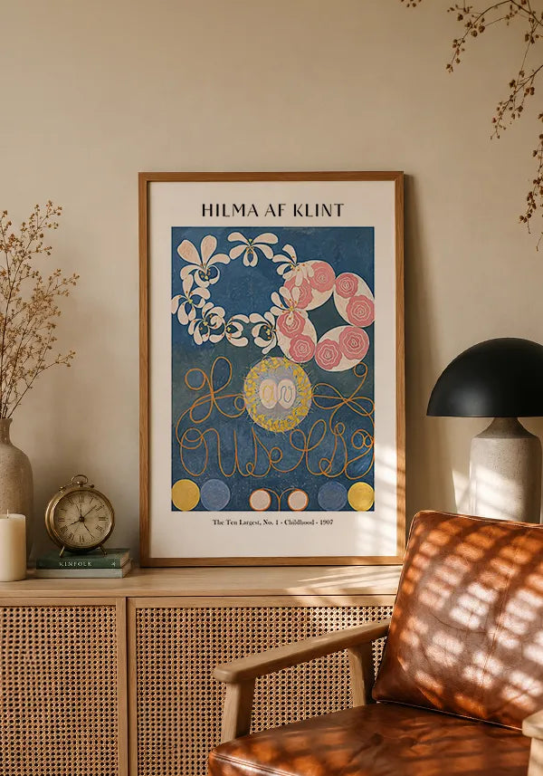 Quadro Hilma Af Klint The Ten Largest, No 1