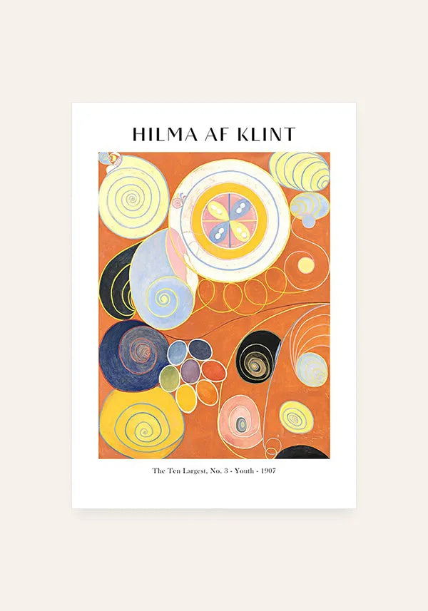 Quadro Hilma Af Klint The Ten Largest, No 3
