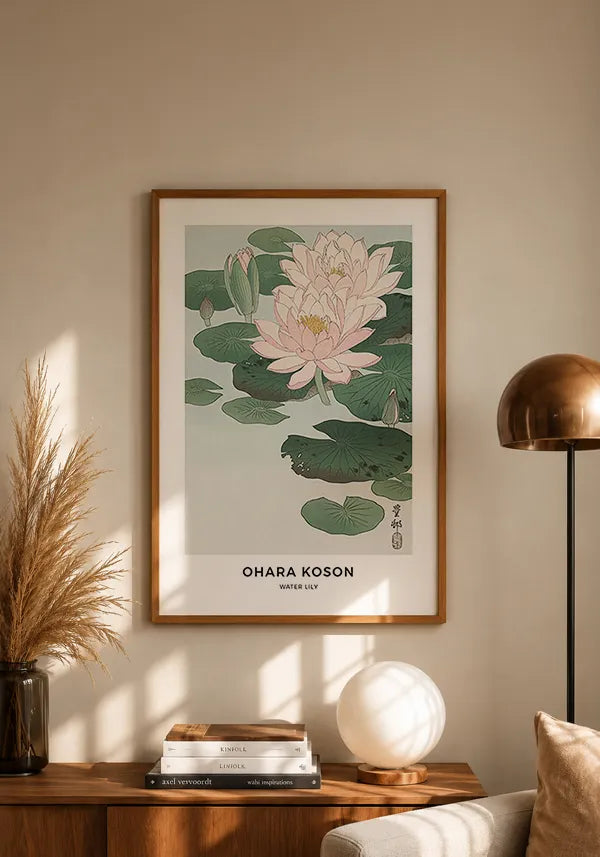 Quadro Ohara Koson Water Lily