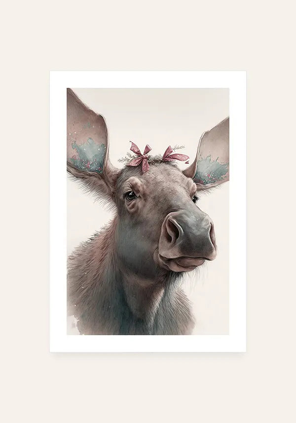 Quadro Alce Infantil