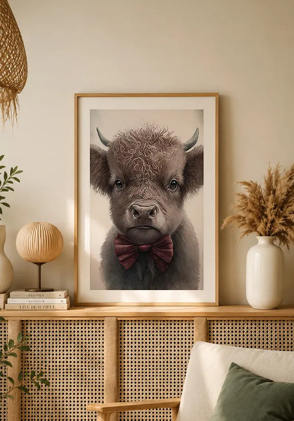 Quadro Búfalo Infantil