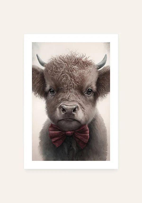 Quadro Búfalo Infantil