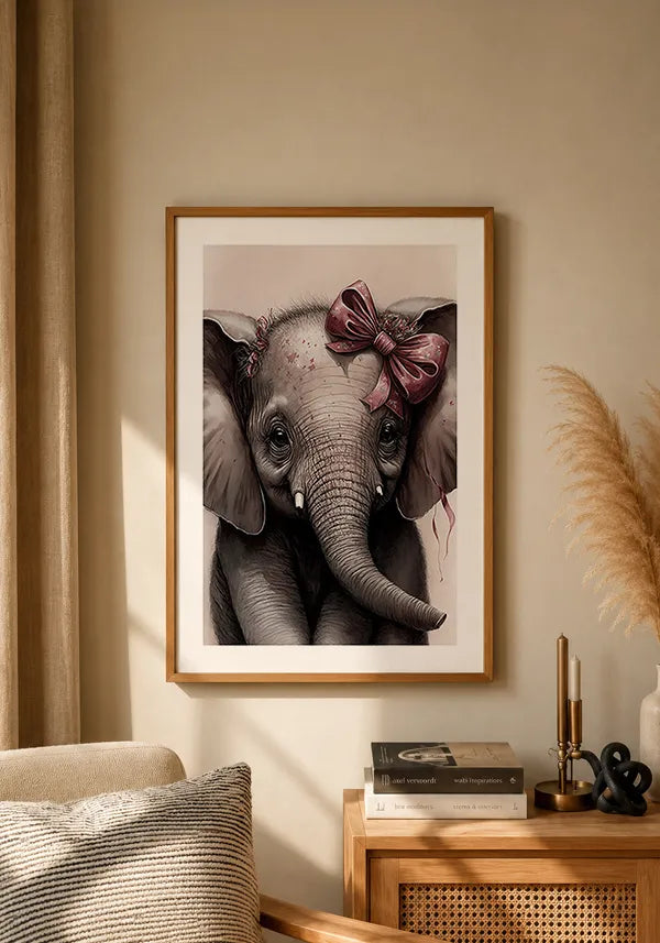 Quadro Elefante Infantil