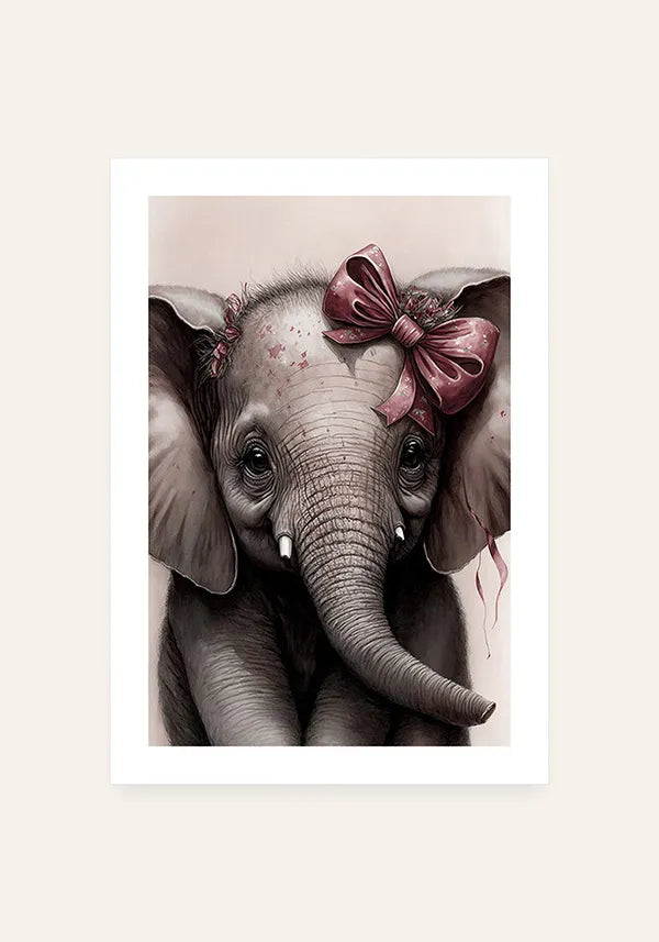 Quadro Elefante Infantil
