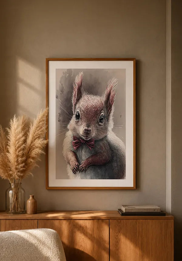 Quadro Esquilo Infantil