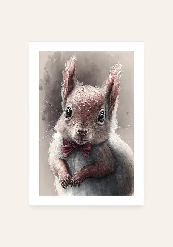 Quadro Esquilo Infantil