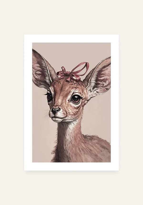 Quadro Gazela Infantil