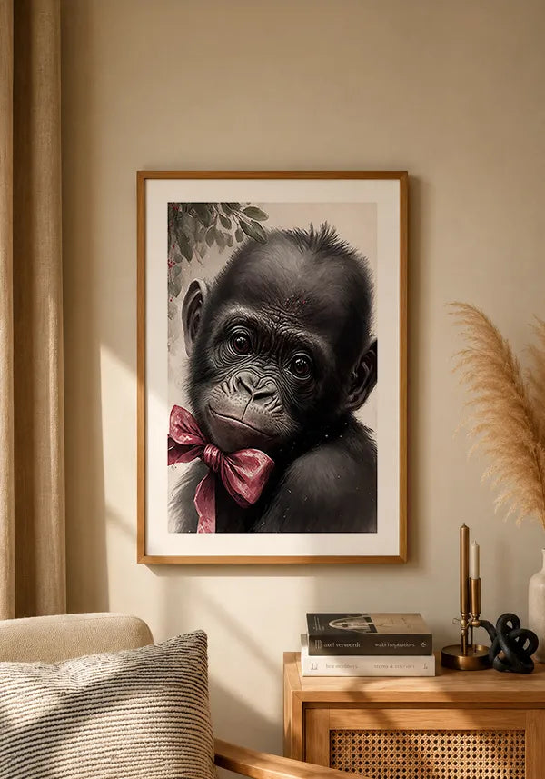 Quadro Gorila Infantil