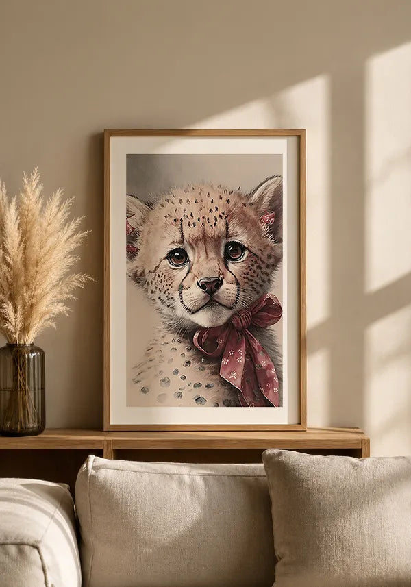 Quadro Guepardo Infantil