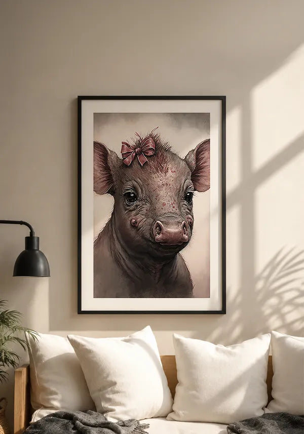 Quadro Javali Infantil