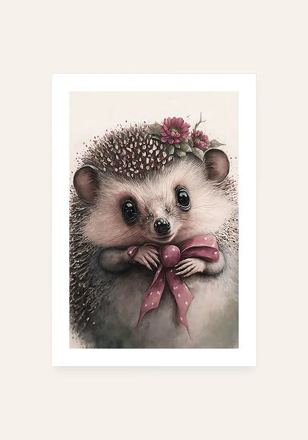 Quadro Ouriço Infantil