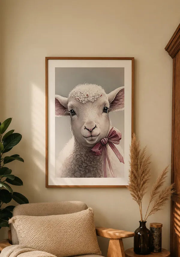 Quadro Ovelha Infantil