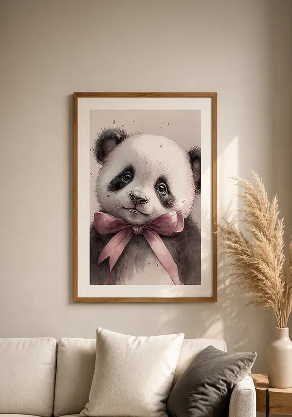 Quadro Panda Infantil