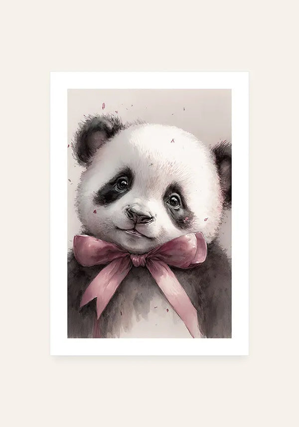 Quadro Panda Infantil