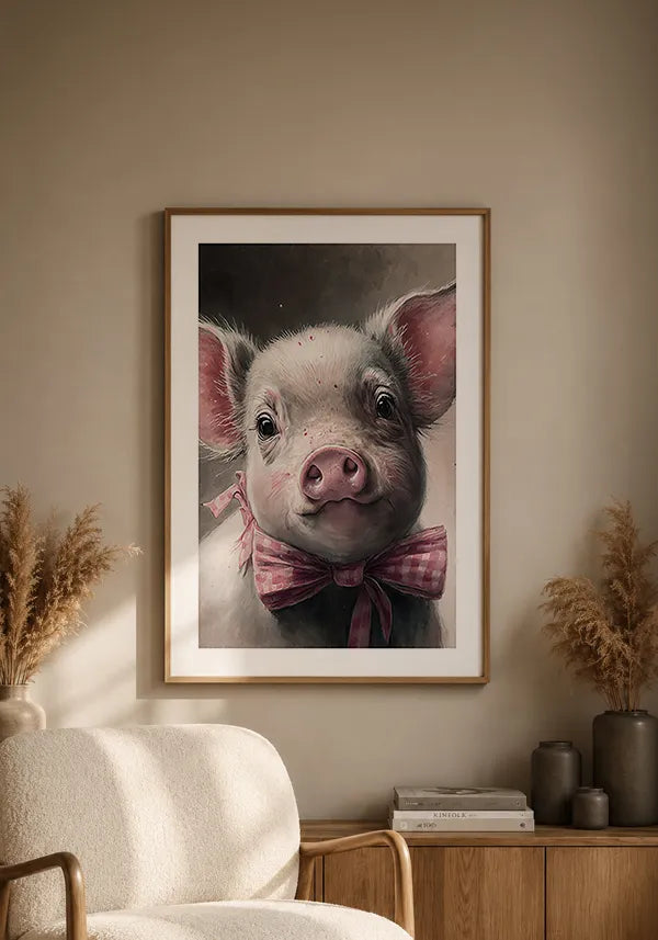 Quadro Porquinho Infantil