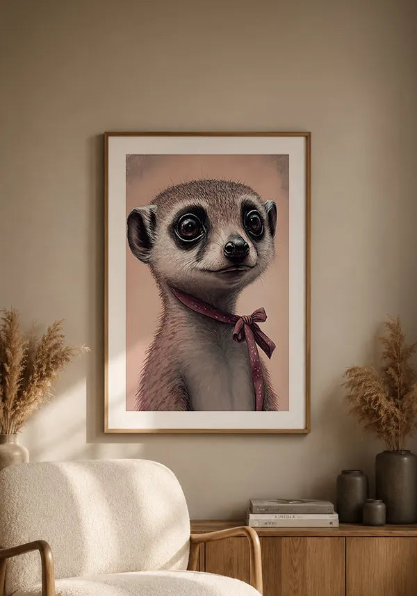 Quadro Suricate Infantil