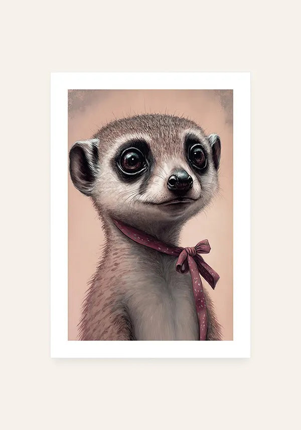 Quadro Suricate Infantil