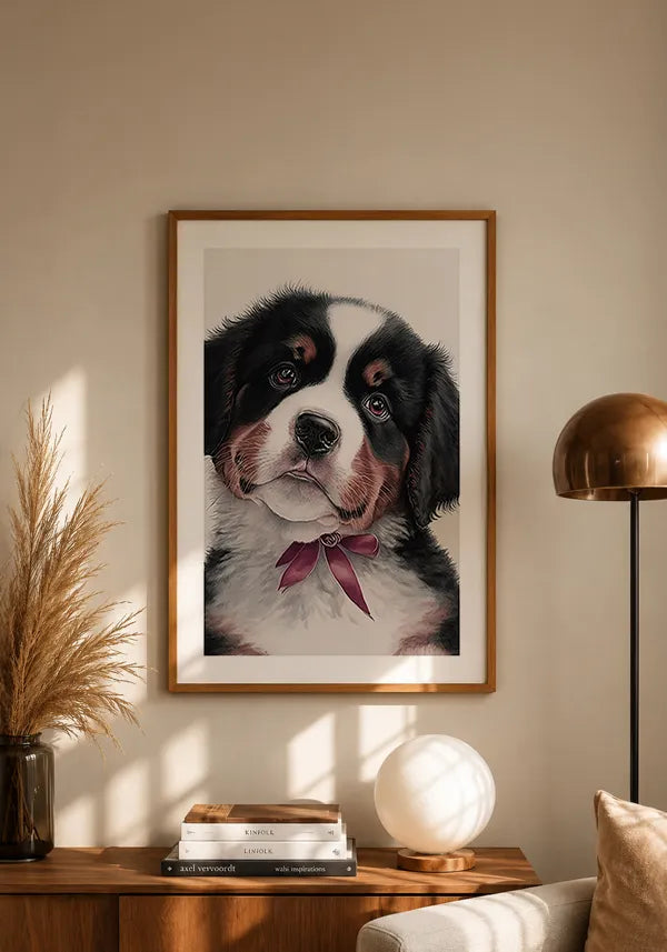 Quadro Bernese Mountain Filhote
