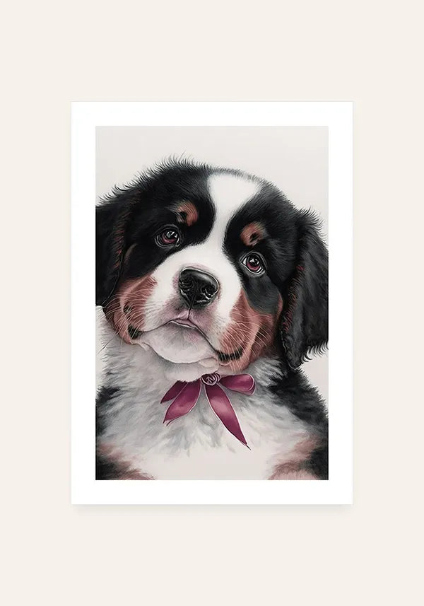 Quadro Bernese Mountain Filhote