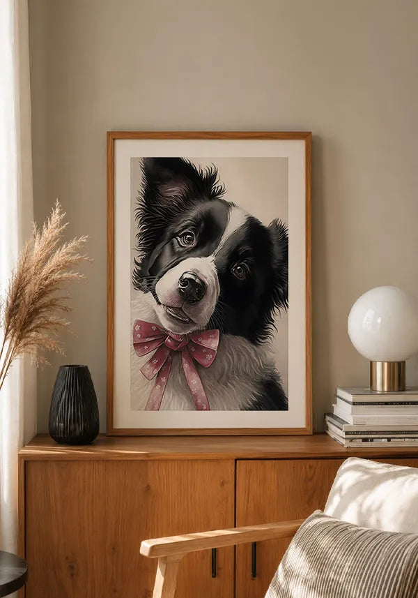 Quadro Border Collie Filhote