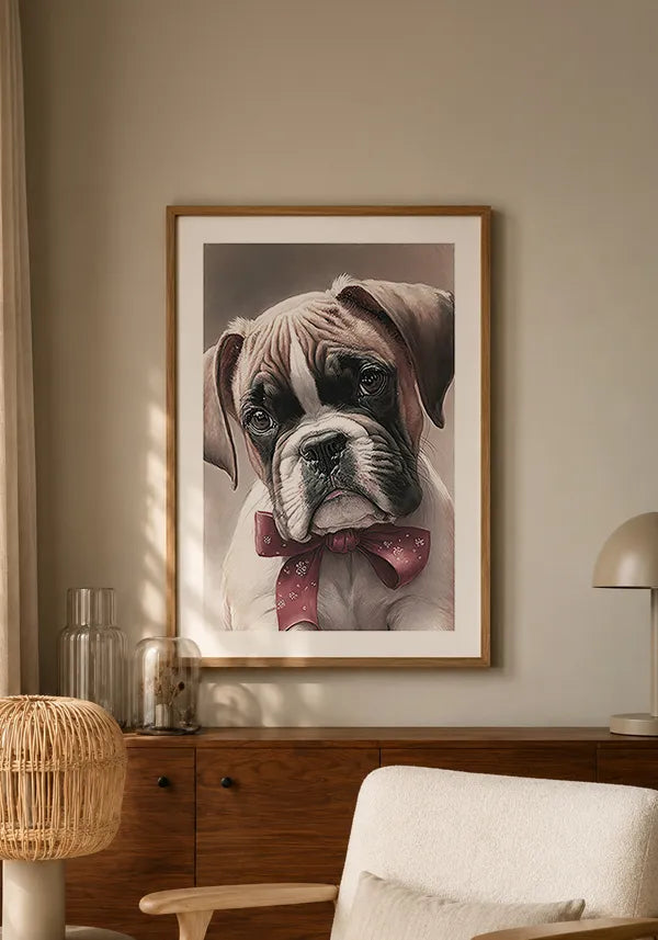Quadro Boxer Filhote