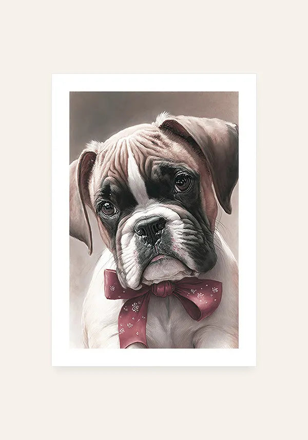 Quadro Boxer Filhote