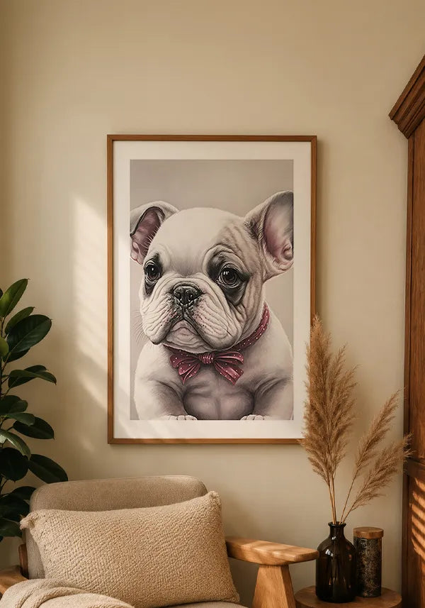 Quadro Bulldog Filhote