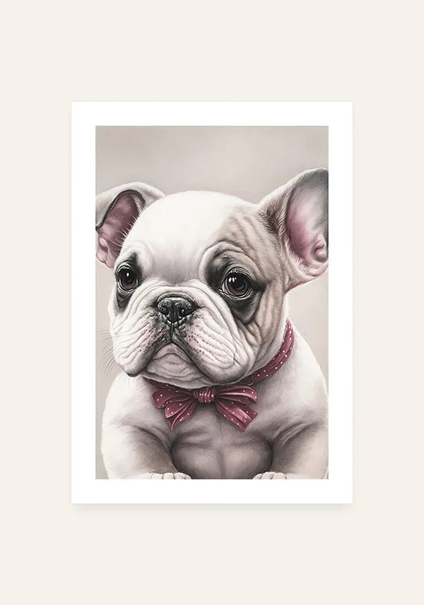 Quadro Bulldog Filhote
