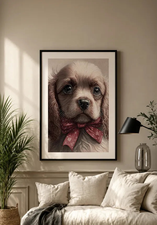 Quadro Cocker Spaniel Filhote