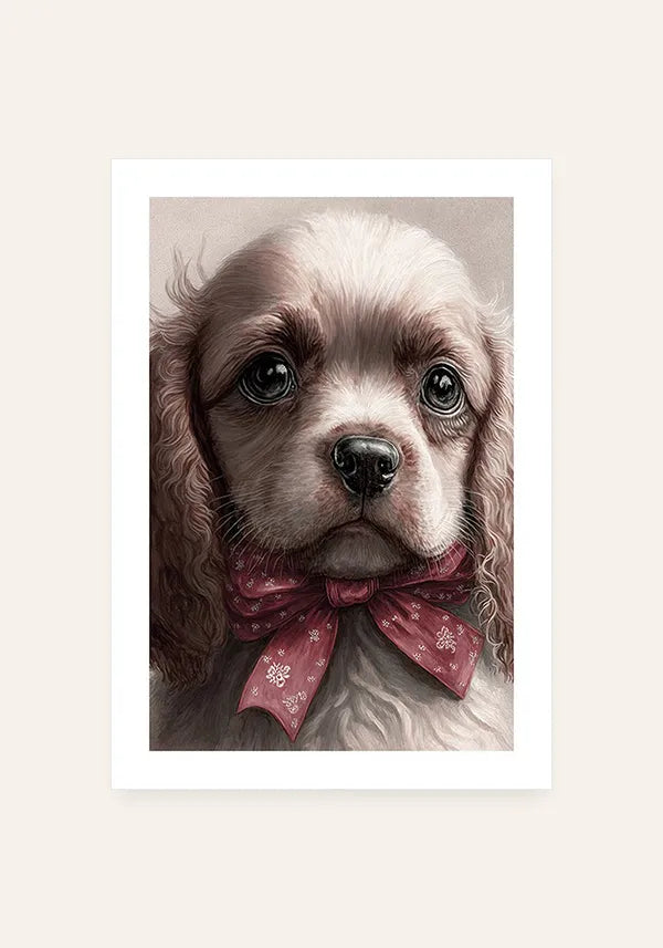 Quadro Cocker Spaniel Filhote