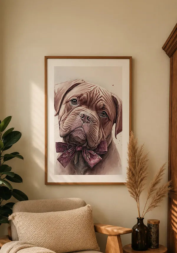 Quadro Dogue de Bordeaux Filhote