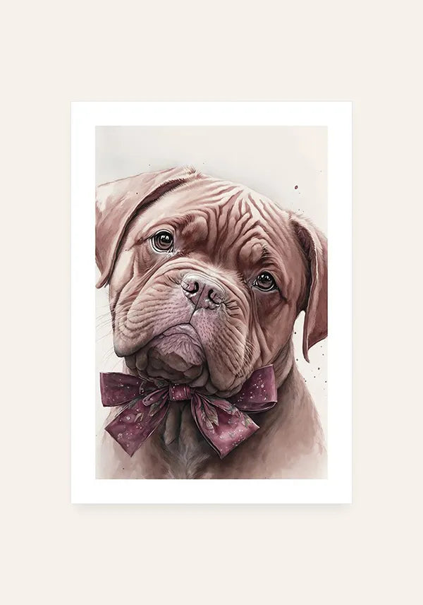 Quadro Dogue de Bordeaux Filhote