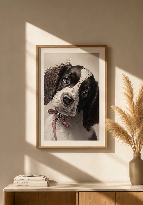 Quadro Springer Spaniel Inglês Filhote