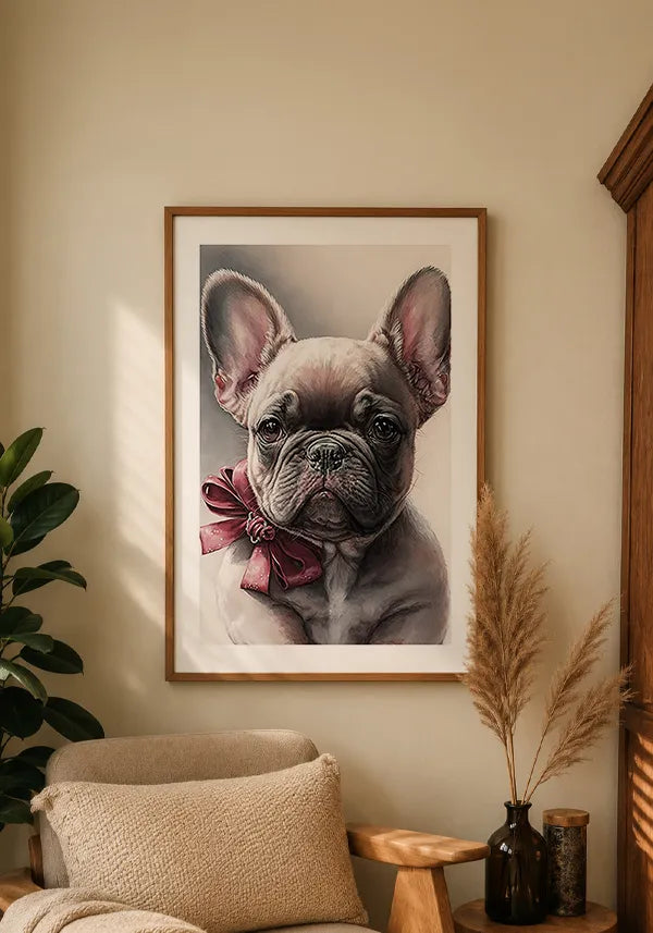 Quadro Bulldog Francês Filhote