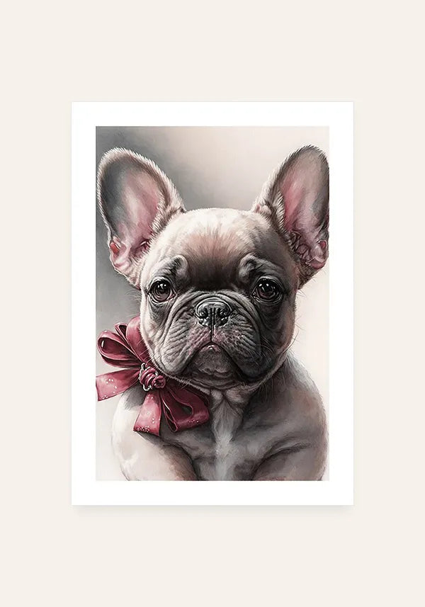 Quadro Bulldog Francês Filhote