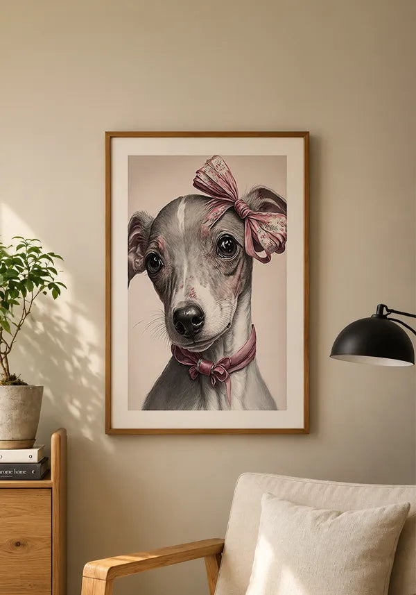 Quadro Galgo Inglês Filhote