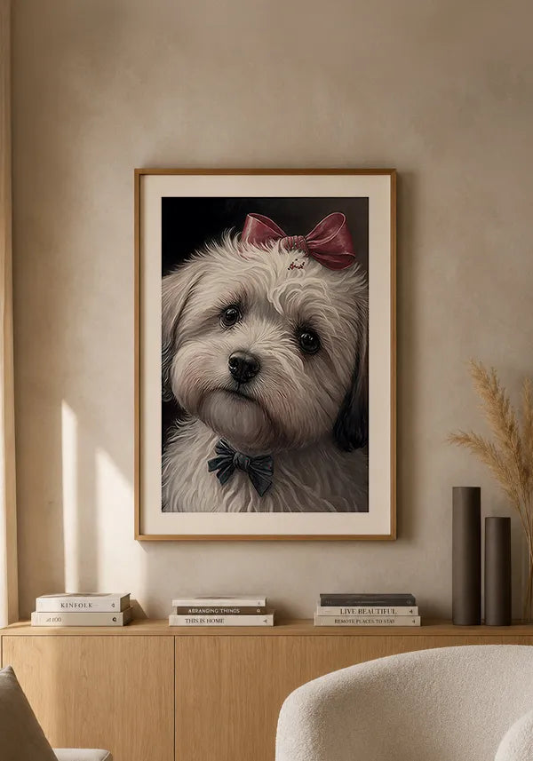 Quadro Bichon Havanês Filhote