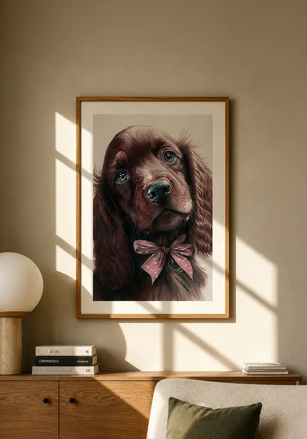 Quadro Setter Irlandês Filhote
